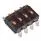 GDS04S (SWITCH SLIDE DIP SPST 25MA 24V)