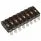 GDS08S (SWITCH SLIDE DIP SPST 25MA 24V)