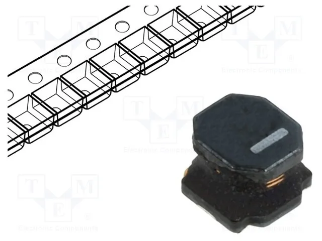 DJNR5040-330-S (Inductor: wire; SMD; 33uH; Ioper: 1.2A; 180m; 4.9x4.9x4mm; ±20%Срок поставки 2-3 недели)