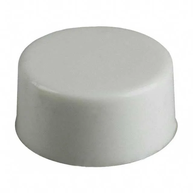 465801000 (CAP PUSHBUTTON ROUND WHITE)