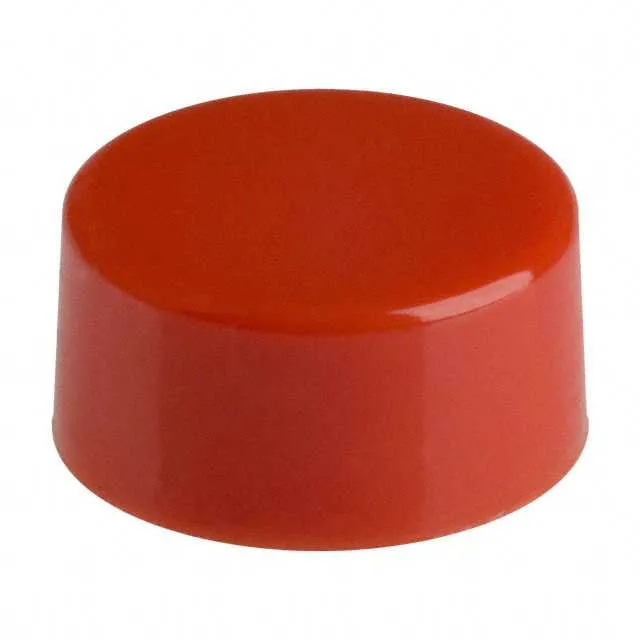 465803000 (CAP PUSHBUTTON ROUND RED)