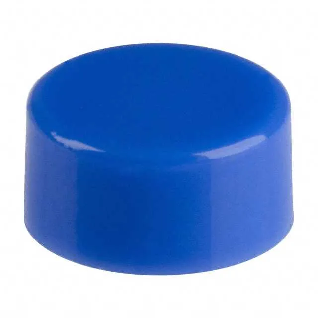 465807000 (CAP PUSHBUTTON ROUND BLUE)