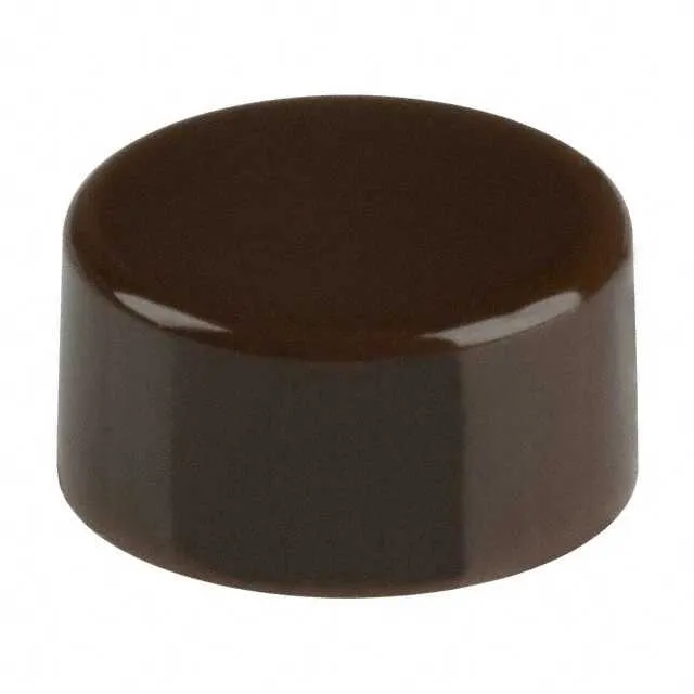 465808000 (CAP PUSHBUTTON ROUND BROWN)