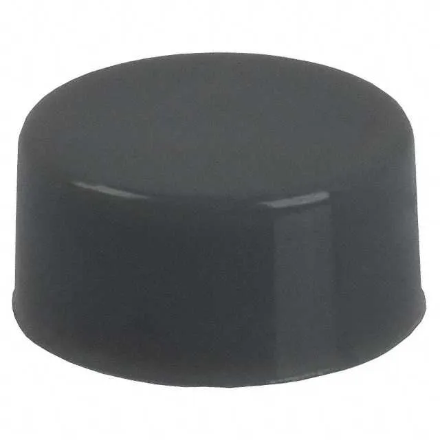 465809000 (CAP PUSHBUTTON ROUND GRAY)
