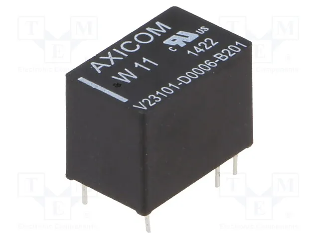 1-1393779-6 (Relay: electromagnetic; SPDT; Ucoil: 12VDC; Icontacts max: 1.25A)