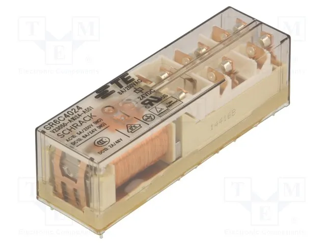1415017-1 (Relay: electromagnetic; NC + NO x5; Ucoil: 24VDC; 8A; max400VAC)
