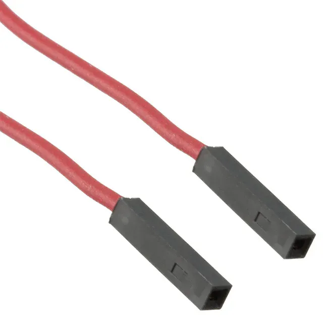 4741-24-2 (CORD.025 SQ PIN RCPT 24 RED")