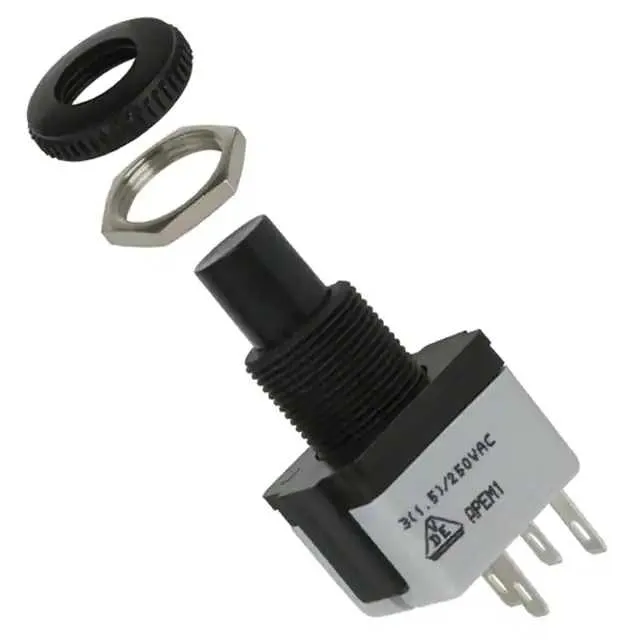 4741A02UU (SWITCH PUSHBUTTON DPST 6A 125V)