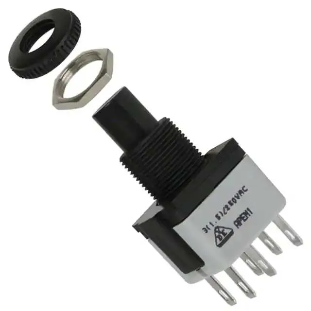 4746A02UU (SWITCH PUSHBUTTON DPDT 6A 125V)