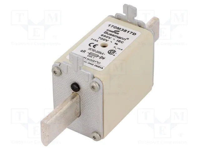 170M3817D (FUSE SQUARE 315A RECTANGULAR)