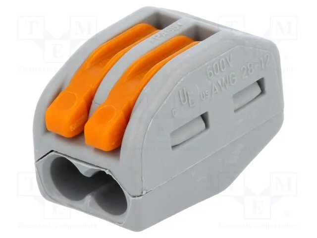 222-412 (Installation quick splice; 222; spring clamp; 0.08?2.5mm2; 400VСрок поставки 2-3 недели)