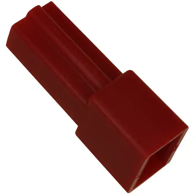 480053-5 (CONN MALE TAB HSG 0.25 1POS RED)
