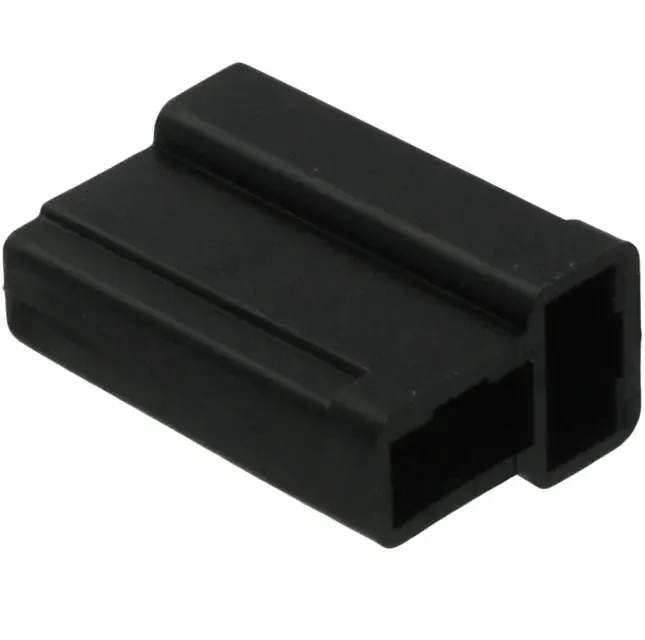 480115-3 (CONN RCPT HSG 0.25 2POS BLACK)