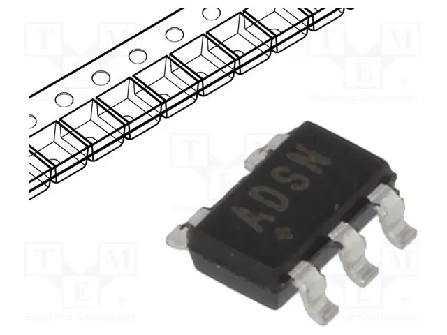 MAX14632EZK+T (IC USB HOST ADAPTER ID SOT)