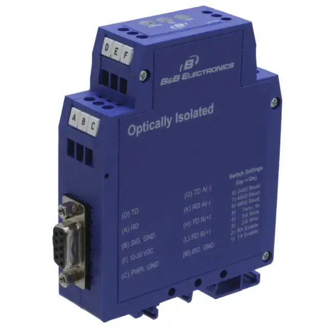 BB-485LDRC9 (CONVERTER RS232 TO RS485 DIN MNT)