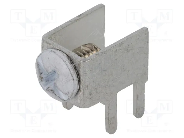 7766-4 (TERM SCREW M4 4 PIN PCB RA)