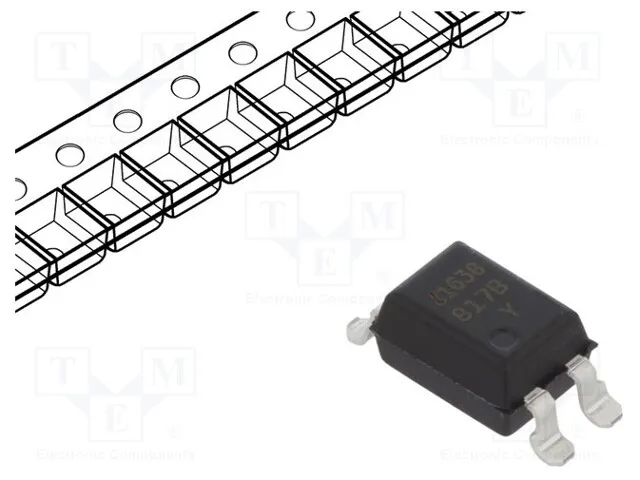 LTV-817S-TA1-B (OPTOISOLATR 5KV TRANSISTOR 4-SMD)