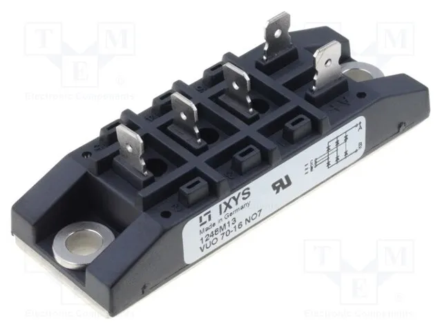 VUO70-16NO7 (RECT BRIDGE 3PH 70A 1600V FO-T-A)