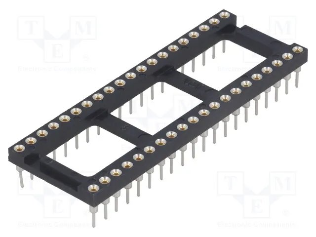 3-1571552-2 (Socket: DIP; PIN: 40; 15.24mm; gold flash; polyester?pin: 0.51mm)