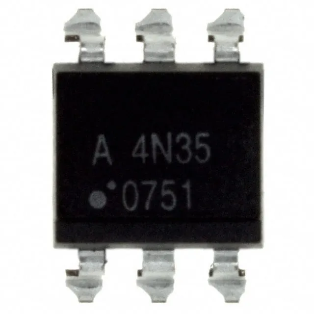 4N35-300E (OPTOISO 3.55KV TRANS W/BASE 6SMD)