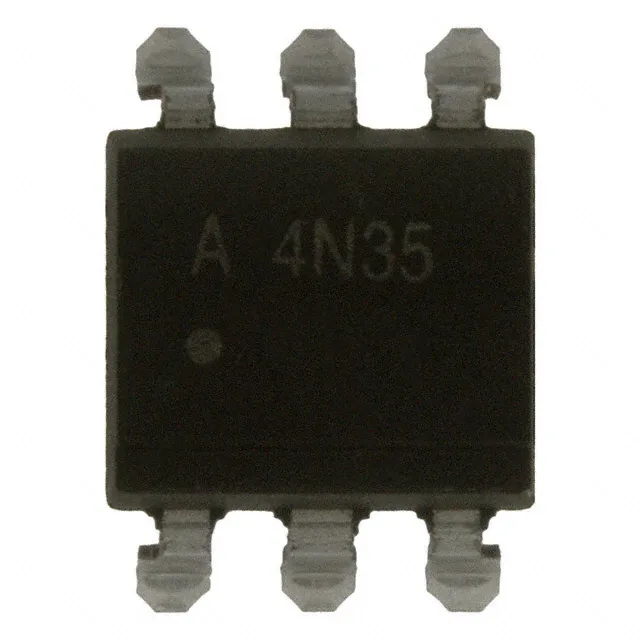 4N35-500E (OPTOISO 3.55KV TRANS W/BASE 6SMD)