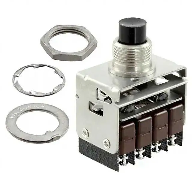 4PB714-T2 (SWITCH PUSH 4XSPDT 5A 115V)