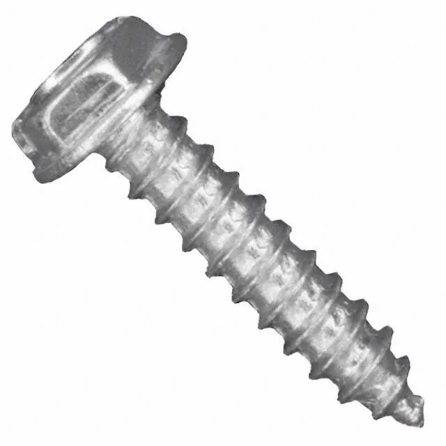 4X1/2 HHSMS (SHEET METAL SCREW HEX SLOTTED #4)