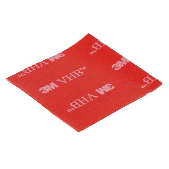 5-4905-1/2S (TAPE DBL COAT CLR 1/2X 1/2" 5PK")