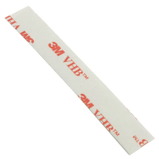5-4930-1/2-3R (TAPE DBL COATED WHT 1/2X 3" 5PK")