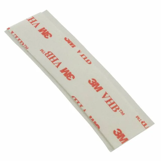 5-4930-3/4-3R (TAPE DBL COATED WHT 3/4X 3" 5PK")