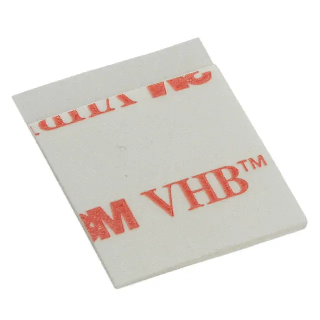 5-4930-3/4S (TAPE DBL COAT WHT 3/4X 3/4" 5PK")
