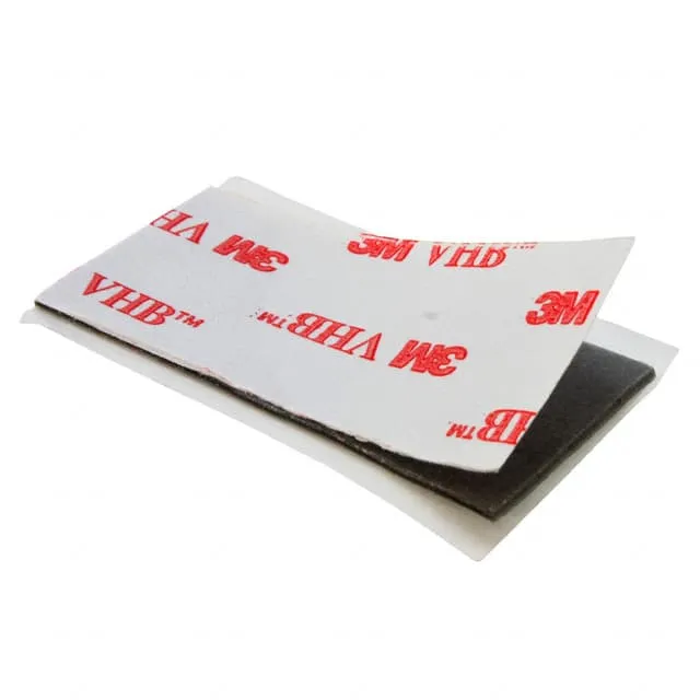 5-4941-1-2R (TAPE DBL COATED GRAY 1X 2"")