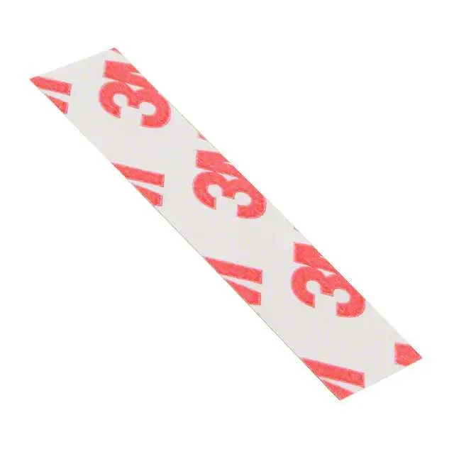 5-9088-1/2-2R (TAPE DBL COATED CLR 1/2X 2" 5PK")