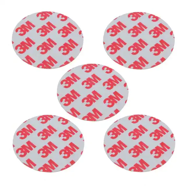 5-9088-1 (TAPE DBL COATED CLEAR 1 DIA 5PK")