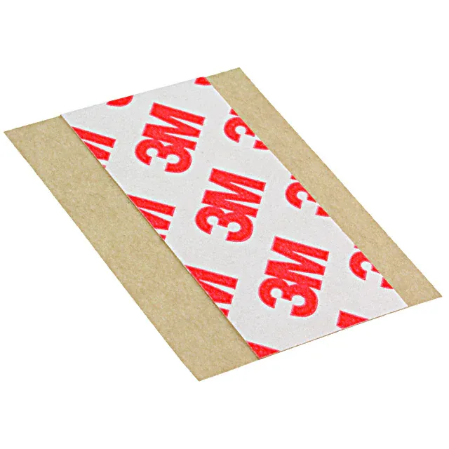 5-9088-3/4-3R (TAPE DBL COATED CLR 3/4X 3" 5PK")