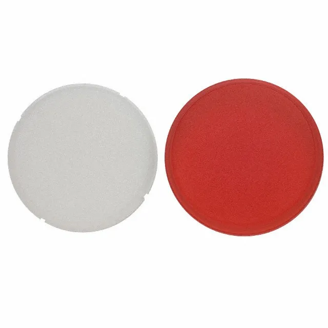 5.04926.0081300 (LENS TRANSPARENT W/DIFFUSER RED)
