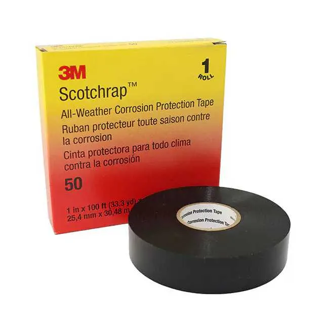 50-UNPRINTED-1X100FT-BOX (TAPE PROTECTIVE BLK 1X 33.3YDS")