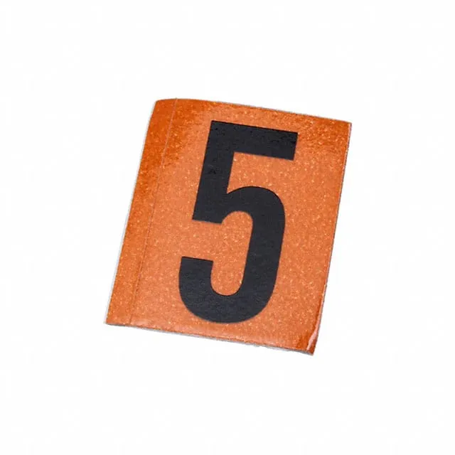 5005-5 (REPLENISHMENT DECAL 5" ORG/BLK")