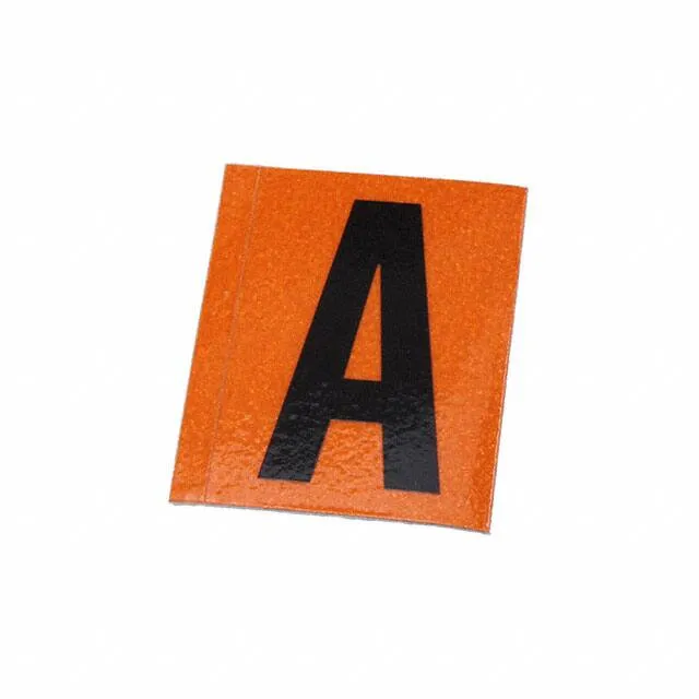 5005-A (REPLENISHMENT DECAL A" ORG/BLK")