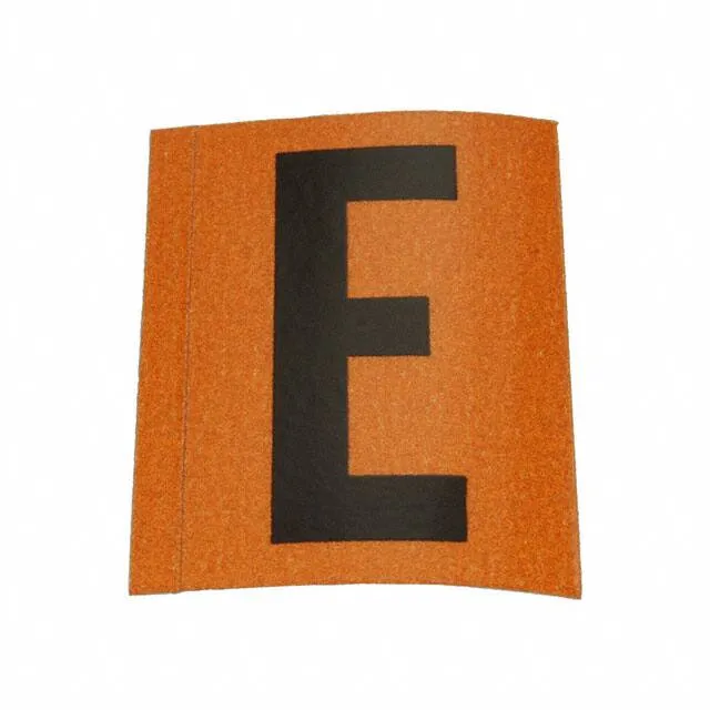 5005-E (REPLENISHMENT DECAL E" ORG/BLK")
