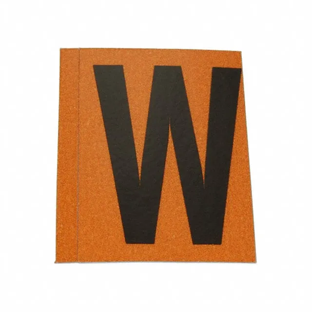 5005-W (REPLENISHMENT DECAL W" ORG/BLK")