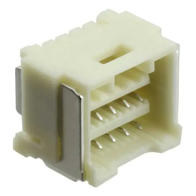 5031481090 (CONN RCPT R/A DUAL 10CKT BEIGE)