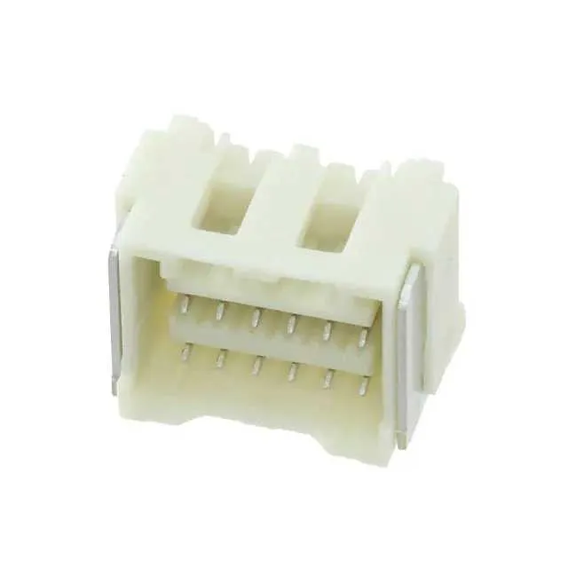 5031481290 (CONN RCPT R/A DUAL 12CKT BEIGE)
