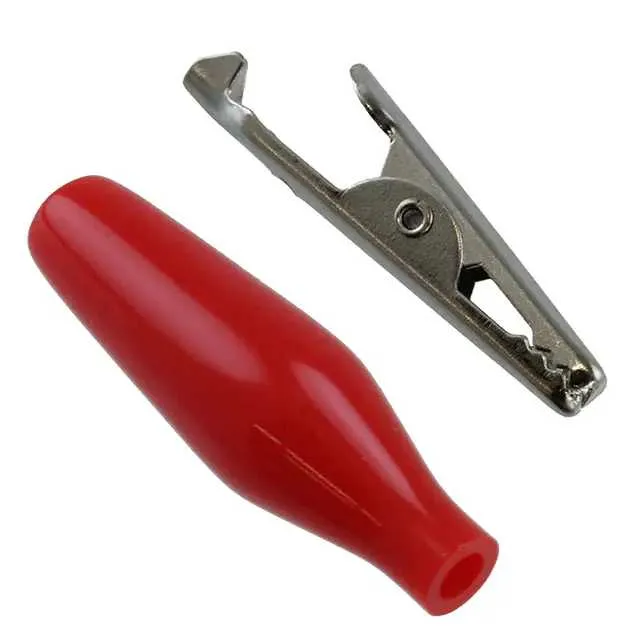 5034 (ALLIGATOR CLIP INSULATED RED)