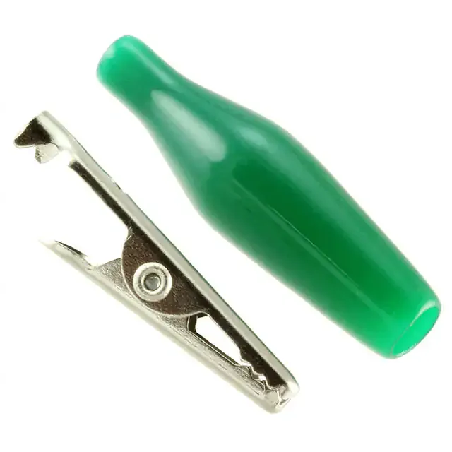 5036 (ALLIGATOR CLIP INSULATED GREEN)