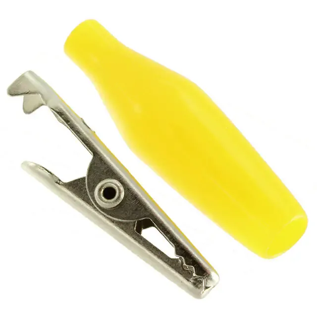 5037 (ALLIGATOR CLIP INSULATED YELLOW)