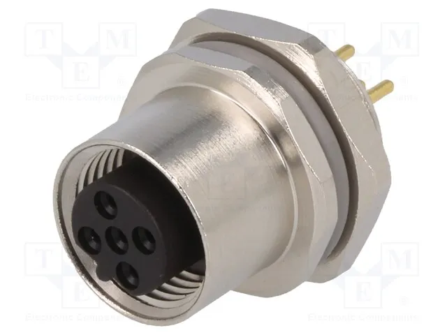 T4143412051-000 (CONN RCPT FMALE 5POS GOLD SOLDER)