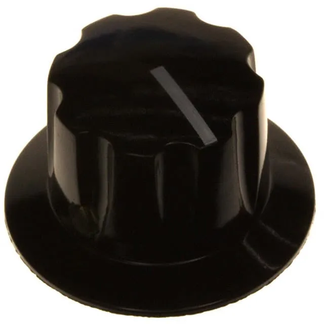5150E (KNOB FLUTED W/SKIRT 0.250 ALUM")