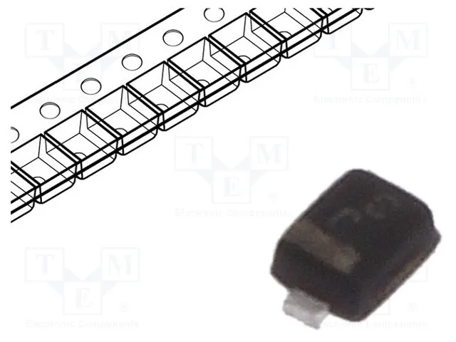 1SS427,L3M(T (Diode: switching; SMD; 85V; 100mA; 1.6ns; Package: reel,tape; SOD923Срок поставки 2-3 недели)