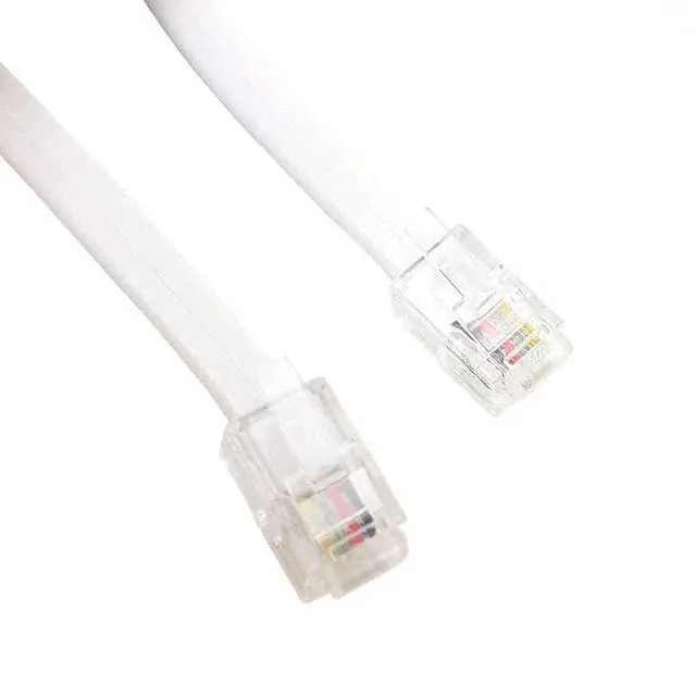 520-26-4400-WH-0014F (CABLE MOD 4P4C PLUG-PLUG 14')